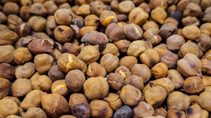 Pan-fried (Roasted) Chickpeas, Fried chickpeas