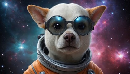 Fototapeta premium Space Dog.
