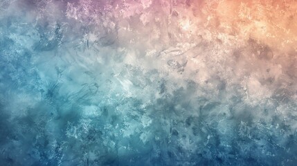 Obraz premium Abstract blue and orange textured background with grunge and vintage elements.
