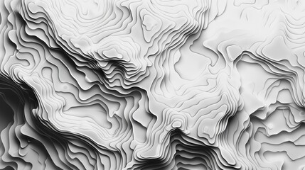 A black and white image of a wavy surface.