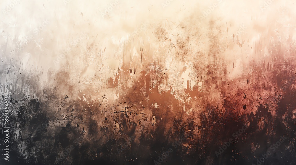 Poster Abstract grunge background with textured gradient from light to dark.