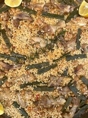 Spanish paella 