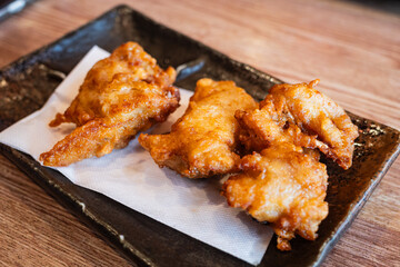 とても美味しい日本の鶏の唐揚げ