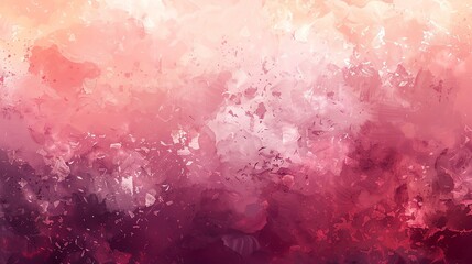 Abstract pink and red watercolor background.