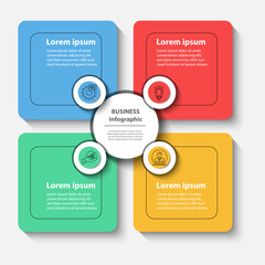 Timeline infographics design vector and marketing icons can be used for workflow layout, diagram, annual report, web design. Business concept with 6 options, steps or processes.