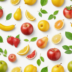 Obraz premium set of fruits