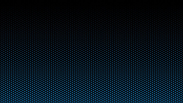 N11_Dot Gradation_Blue Ptn, Black Bkg