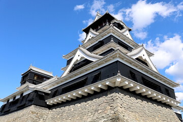 熊本城の天守閣