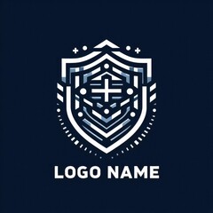 Futuristic and Minimalist Protection Logo