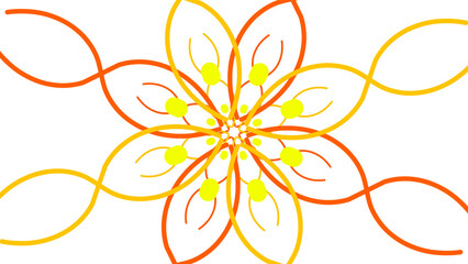 abstract floral background