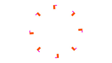 red and white arrows