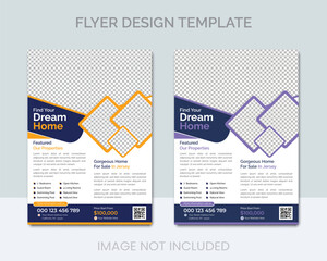 Real estate flyer design poster design  