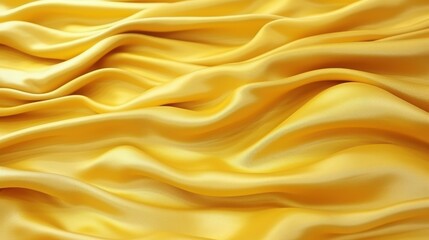 Fototapeta premium Vibrant gold wrinkled paper texture, perfect for abstract backgrounds.