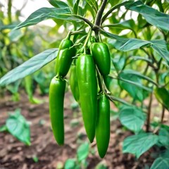 green peas on the vine