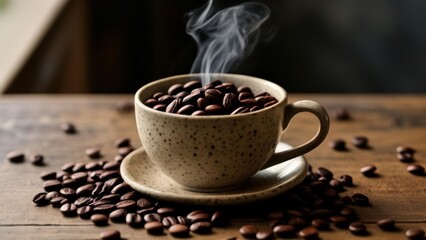  Warmth in a cup  A moment of coffee bliss