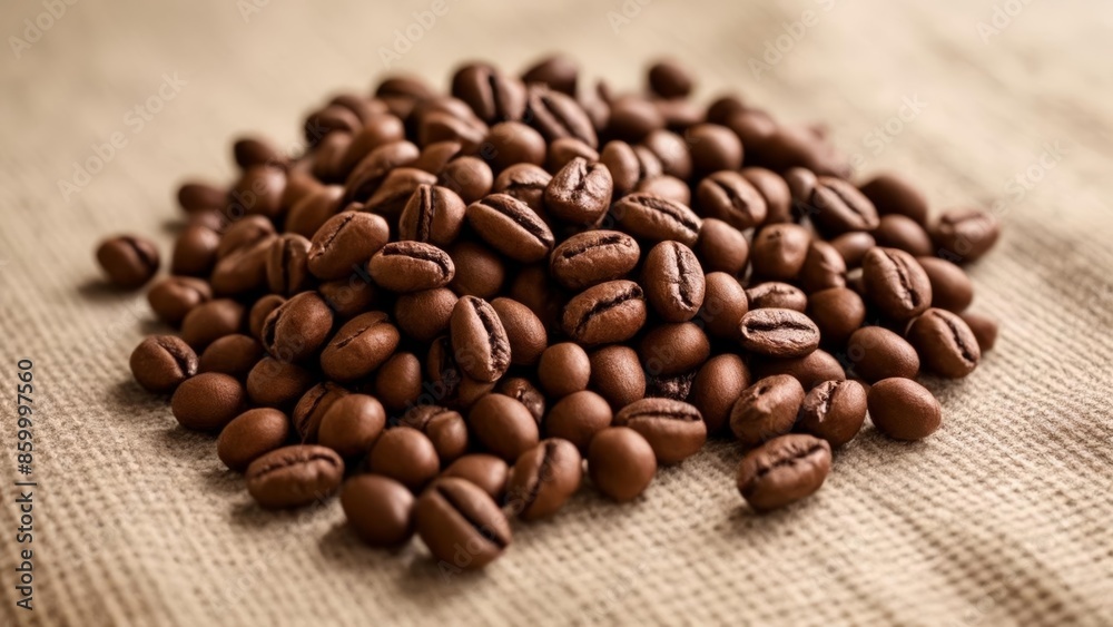 Canvas Prints  Aromatic coffee beans ready to brew