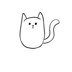 illustration of a cat