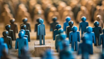 Obraz premium Imagine a leader inspiring their team, fostering inclusion and diversity, and guiding them towards success and growth.