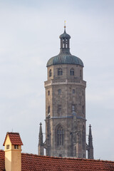 Kirche Sankt Georg mit Turm Daniel in Nördlingen