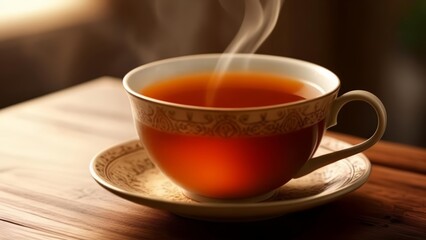 Obraz premium Warm comfort in a teacup