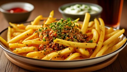  Deliciously seasoned fries with a gourmet touch