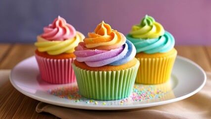  Colorful cupcakes ready to brighten up your day