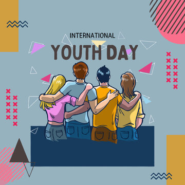 Brown Blue Memphis International Youth Day 