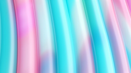 Abstract minimalistic background of neon pastel candy, neon pastel teal, and white colors, wallpaper, backdrop