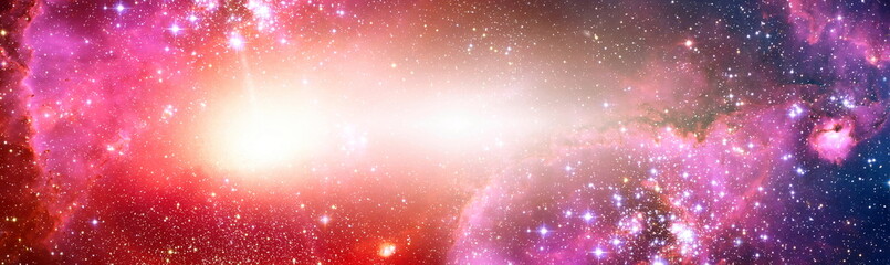 Deep space art, starlight nebula in galaxy at universe Space background. The elements of this image furnished by NASA.