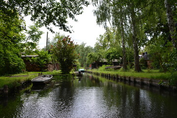 Obraz premium Exploring Lubbenau/Spreewald