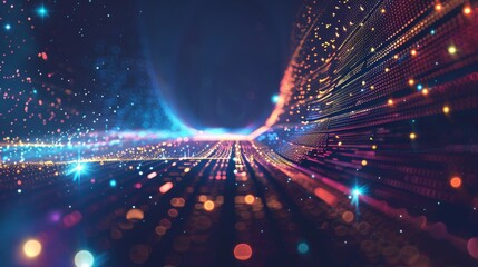 Obraz premium Abstract business background with futuristic themes.
