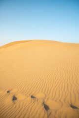鳥取砂丘の美しい風景Beautiful scenery of Tottori Sand Dunes in Japan
