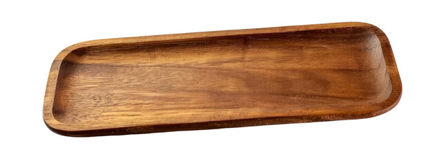 Obraz premium Wooden Serving Tray for Food or Decor