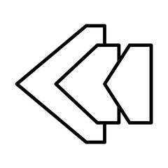 Arrow Lefticon Design