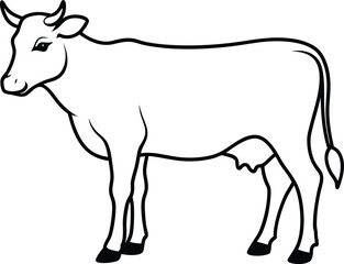 silhouette of a goat