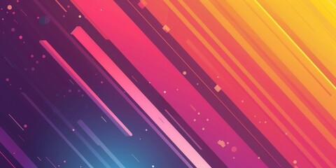 Flat style few lines minimalist background texture