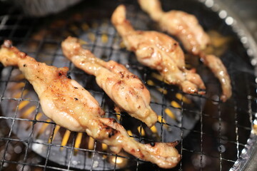 焼肉（鶏せせり）