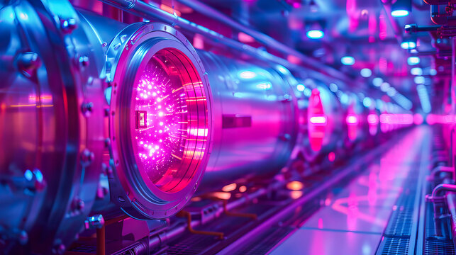 Modern ultra sensitive x ray equipment scanning objects in laboratory