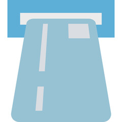 Atm Withdrawal Icon Flat Icon
