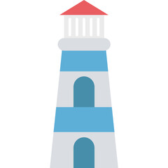Lighthouse Icon Flat Icon
