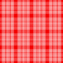 Tartan plaid pattern. Seamless check plaid in blue, red, and yellow for flannel shirt, bag, underwear, pyjamas, or other modern textile print,EPS 10.
