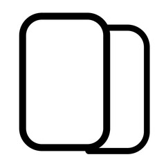 Copy icon - Essential basic icon