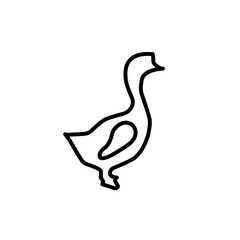 Animal icon isolated on white