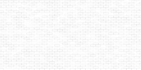 Abstract brick background with white color. Seamless modern white brick wall texture background