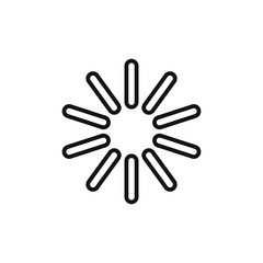 Progress Loading Icon Ideal for Waiting Indicators and Processing