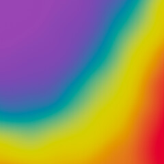 Abstract Blurred gradient rainbow color. LGBTQ+ background.