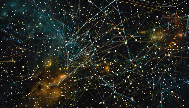 Conceptualize the intersection of quantum mechanics and general relativity in a vector diagram, exploring the idea of quantum gravity. Depict interconnected lines or nodes symbolizing entangled partic