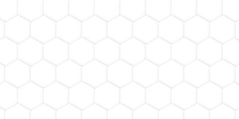 Hexagon structure on the gray background. Cover with honeycomb structure.