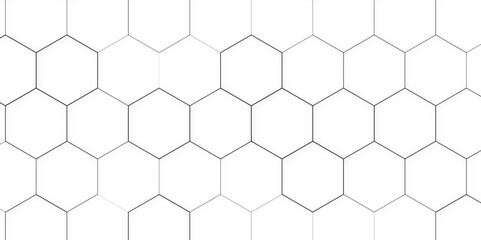 Hexagon structure on the gray background. Cover with honeycomb structure.