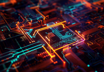 Obraz premium Conceptualize the intersection of quantum mechanics and general relativity in a vector diagram, exploring the idea of quantum gravity. Depict interconnected lines or nodes symbolizing entangled partic